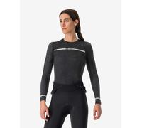 Maillot de corps Castelli Merino Seamless manche longue gris foncé femme - L-XL