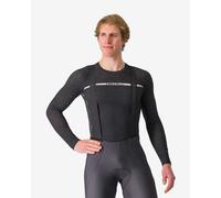 Maillot de corps Castelli Merino Seamless manche longue noir mat - XXL
