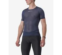 Maillot de corps Castelli Pro Mesh 2.0 manche courte bleu foncé - L
