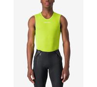 Maillot de corps Castelli Pro Mesh 2.0 sans manches lime électrique - XXL