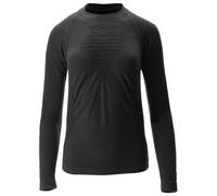 maillot de corps de cyclisme à manches longues pour femmes Fusyon Biotech UW noir