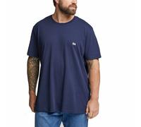 Maillot de Corps de Sport à Manches Coupe Lee Ss Patch Logo Bleu