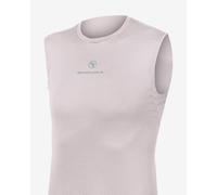 Endura Men's Lightweight Sleeve Less Baselayer, White, XXL
