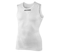 Biotonik Mesh Flex Sleeveless Base Layer Blanc Homme