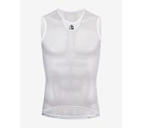 Maillot de corps Etxeondo Mesh sans manches blanc - S-M