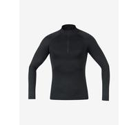 Maillot de corps Gore Wear Thermo avec fermeture éclair manche longue noir - L