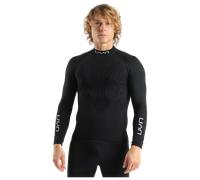 Maillot de corps manches longues Elevatyon Biomorph Turtle Neck noir