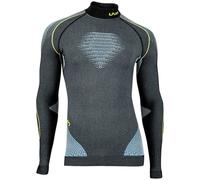 Maillot de corps manches longues Evolutyon Turtlneck Melange bleu