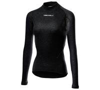 Maillot de corps manches longues femme Flanders Warm noir
