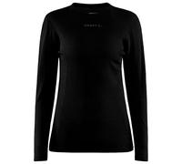 Maillot de corps manches longues femme Wool noir