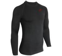 Maillot de corps manches longues pour femmes Megalight 240 HEAT noir