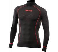 Sixs TS13W, chemise fonctionnelle à manches longues XL/XXL Noir Noir