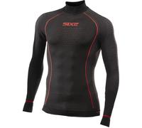 Maillot Technique SIXS BlazeFit Noir/RougeXS/S Noir,Rouge