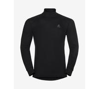 Odlo - Première couche technique - BL Top Turtle Neck L/S Active Warm Eco Black pour Homme - Taille M - Noir Noir M