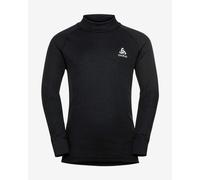 Odlo - Première couche technique - BL Top Turtle Neck LS Active Warm Kids Black - Taille Enfant 128 cm - Noir Noir 128 cm