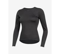 Maillot de corps Pearl Izumi laine Merino manche longue noir femme - L
