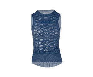 Maillot de Corps Q36.5 Base Layer 1 Tank Top Bleu marine, Taille S/M