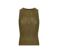 Q36.5 1 Sleeveless Base Layer Vert S-M Homme