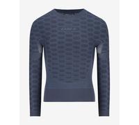 Maillot de corps Q36.5 Base Layer 3 manche longue bleu foncé noir - S-M