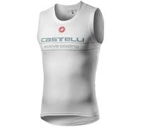 CASTELLI Active Cooling Sleeveless T-Shirt pour Homme M Silver Gray