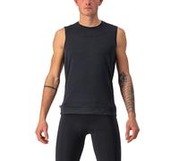 Maillot de corps Castelli Bandito Wool sans manches noir - S