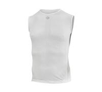 Maillot de corps sans manches Bicycle Line Traspira S3 Blanc
