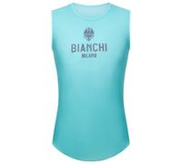 Débardeur Santini Bianchi Milano Core sans manches bleu ciel - XS-S