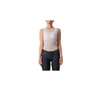 Maillot de corps sans manches femme castelli pro mesh blanc