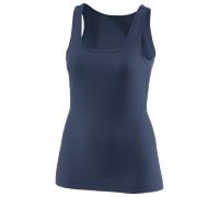 Loeffler Merino Light Sleeveless T-shirt Bleu L Femme