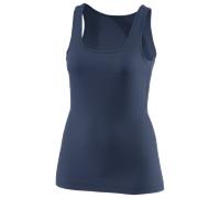 Maillot de corps sans manches femme Merino Light bleu foncé