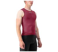 Maillot de corps sans manches castelli pro mesh 2 0 bordeaux