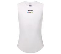 Maillot de corps sans manches UCI WORLD CHAMPION 2026 blanc