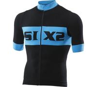Sixs Luxury Short Sleeve Jersey Bleu,Noir S Homme