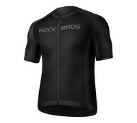 Maillot de cyclisme à manches courtes XXXL - Noir