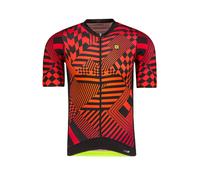 Maillot De Cyclisme Ale Cycling Checker L22107405-red