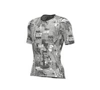 Ale Break Short Sleeve Base Layer Gris M Homme