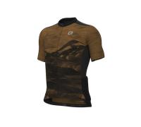 Maillot De Cyclisme ALE' OFF ROAD-GRAVEL Montagne Marron 2024
