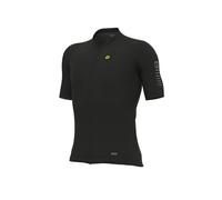 Maillot De Cyclisme ALE' R-EV1 SILVER COOLING Noir