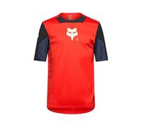 Maillot de Cyclisme Fox Defend Fluo Red S