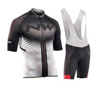 Maillot de Cyclisme Hommes Manches Courtes VTT Jersey Maillot de Vélo Respirant Séchage Cyclisme T Shirt MTB Cycliste Été Vélo de Route Vêtement Ensemble
