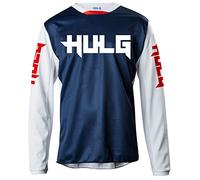 Maillot De Cyclisme Hommes Manches Longues VTT Jersey Maillot De Vélo Vetement Respirant Séchage Cyclisme Tee Shirt Montagne Cycliste Vélo De Vetement Costume Fitness Hauts (Color-02,XXL)