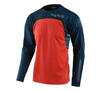 Maillot De Cyclisme Hommes Manches Longues VTT Jersey Maillot De Vélo Vetement Respirant Séchage Cyclisme Tee Shirt Montagne Cycliste Vélo De Vetement Costume Fitness Hauts (Color-23,L)
