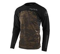 Maillot De Cyclisme Hommes Manches Longues VTT Jersey Maillot De Vélo Vetement Respirant Séchage Cyclisme Tee Shirt Montagne Cycliste Vélo De Vetement Costume Fitness Hauts (Color-22,M)