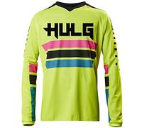 Maillot De Cyclisme Hommes Manches Longues VTT Jersey Maillot De Vélo Vetement Respirant Séchage Cyclisme Tee Shirt Montagne Cycliste Vélo De Vetement Costume Fitness Hauts (Color-10,M)