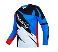 Maillot de cyclisme pour enfant Downhill Shirts Années Filles Garçons Vélo VTT Vêtements Enfants Manches Longues Powersports Vélo BMX Tops, 20b, 10 ans