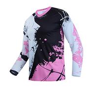 Maillot de cyclisme pour enfant Downhill Shirts Années Filles Garçons Vélo VTT Vêtements Enfants Manches Longues Powersports Vélo BMX Tops, 23 ans, 14 ans