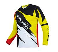 Maillot de cyclisme pour enfant - Maillot de vélo de montagne pour garçons et filles - Élément de course - Maillots de sports motorisés, 20 ans, 6 ans