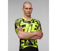Maillot Alé PR.E Multiverso manche courte jaune fluo - L