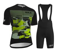 Maillot De Cyclisme Pour Hommes, Combinaison De Triathlon Rembourrée 9D, Respirante Et À Séchage Rapide - Body Une Pièce À Manches Courtes Pour L'entraînement À Vélo (Color-12-B,4XL)