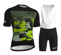 Maillot De Cyclisme Pour Hommes, Combinaison De Triathlon Rembourrée 9D, Respirante Et À Séchage Rapide - Body Une Pièce À Manches Courtes Pour L'entraînement À Vélo (Color-12-A,XL)